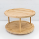 Two Tier Wooden Turntable